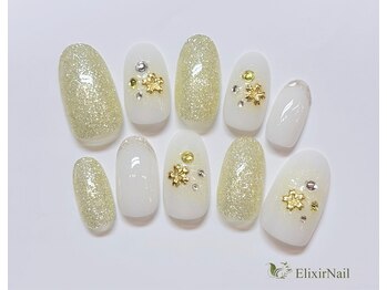 エリクサーネイル 新橋(Elixir Nail)/店舗限定★Springアート