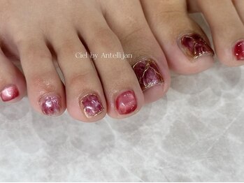 シエル バイ アンテリジャン(Ciel By Antellijan)/ニュアンスミラーネイル