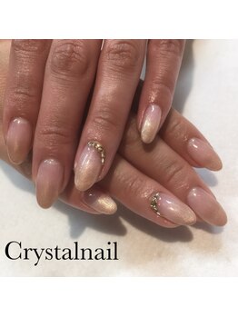 クリスタルネイル ボンベルタ橘店(CRYSTAL NAIL)/上品ネイル