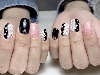 ネイルサロン プール ヴー(Nail Salon Pour Vous)/【オーダー】桜ネイル