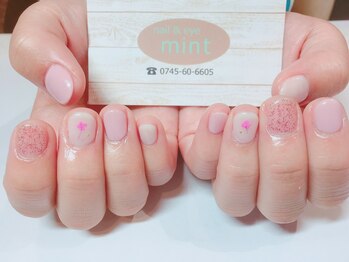 ネイルアンドアイ ミント(nail&eye mint)/フラワーネイル