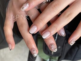 つぶつぶぽこぽこネイル