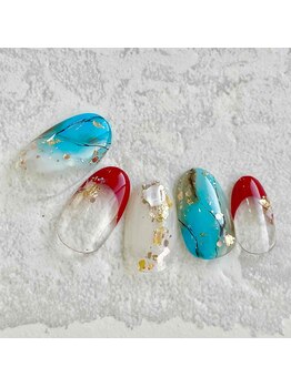 ネイルサロン クイル(QUILL)/８月夏part２（３）