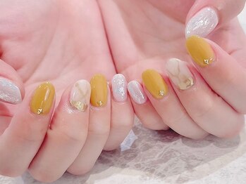ラルネイル 大宮(Lull. nail)/#ニュアンスネイル#大理石