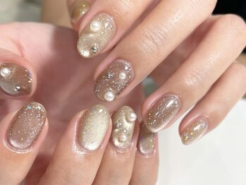 アイネイルズ 渋谷店(I nails)/【Sumika.t】キラキラマグネット