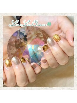 笑楽美屋/取れない?!ミラーネイル