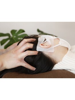 ヘッドスパで癒されたい