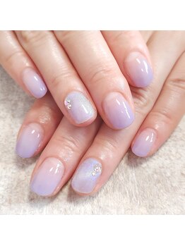 ラバーズネイル(Lover's Nail)/パープルグラデーション