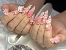 リンネイル 新大久保店(Rin Nail)/#待ち込みデザインOK　#付け放題
