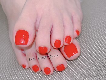 アンアンビューティーサロン(AnAn Beauty Salon)/【フット】ワンカラー