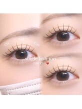 クレア(CREA)/マツエク　シングルラッシュ100