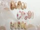 ハッピービューティー(Happy Beauty)の写真/シーズンネイル【¥7500~】チューリップ、ミモザなど最旬ネイル豊富♪繊細アートに定評◎持ち込みも相談を♪