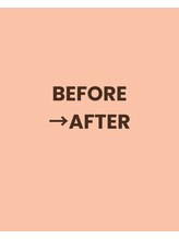 イーズリー(easily)/BEFORE→AFTER