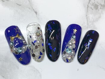 ラリュールネイル(L'Allure nail)/クリスマスネイル¥8200