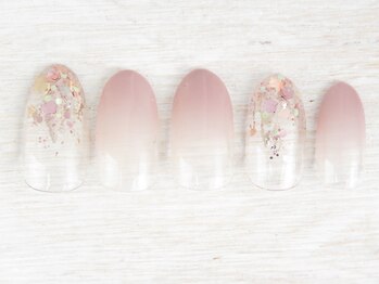 ネイルサロン シュクレ(sucre)/定額￥8800(ドライケア込）