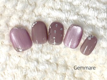 大人気マグネットネイル