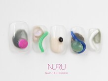 ヌル ネイル 新宿(NURU NAIL)/個性派/韓国個性派/ジェルネイル