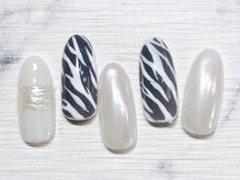 ネイルサロン インプレス(Impress)/ゼブラネイル