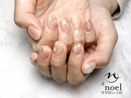 奥行きニュアンスネイル