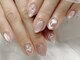 アールネイル 市川店(R nail)の写真/シンプルかわいいが魅力のネイルが定額で楽しめる♪季節やトレンドに合わせてお洒落なネイルを満喫★