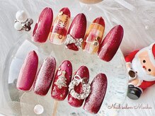 クリスマスネイル￥7500