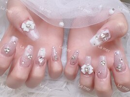 バレンタインネイル