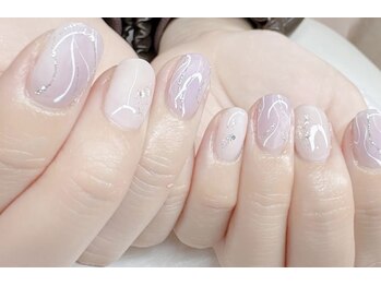 ネイル グレア(Nail glare)の写真/ナチュラルカラーの種類も豊富にご用意◎上品で思わず見惚れてしまう理想の指先を叶えます♪