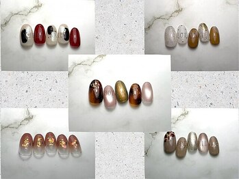 ボタネイル 近鉄布施駅前店(BOTA NAIL)/BOTAセレクトデザイン 10月