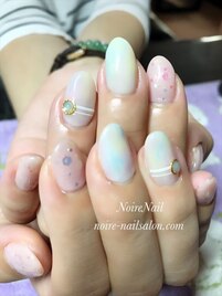 ★シンプルオフィスネイル★