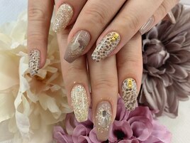 (松崎)新作☆パイソンnail
