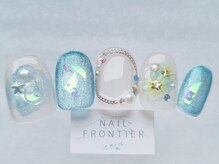 ネイルフロンティア 吉祥寺(NAIL FRONTIER)/オーロラフィルムサマー8980円～