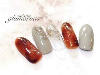 ネイルグラマラス 西新井店/《パラジェル》ニュアンスミラー