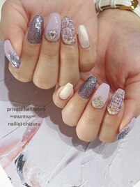 ツイードネイル