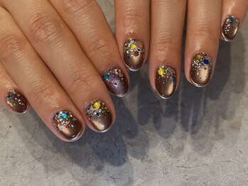 ホログラム/マグネットネイル