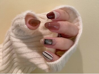 エンダン フクオカ(Andern fukuoka)の写真/【初めての方でも理想のネイルを実現】妥協しないオリジナルネイルで、周りと差をつけよう♪