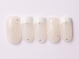 レースフレンチリボン8480yen