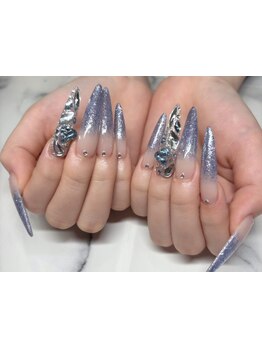 長さ出しのできるサロン