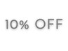 【多賀城店限定＆8月平日限定】通常料金から10％オフ