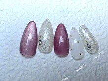 モモネイル(MOMO nail)/秋ネイル，大人ネイル