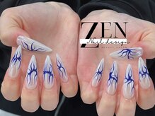 ゼン ネイル デザイン 池袋(ZEN NAIL DESIGN)/* 長 さだしやり放題×つけ放題