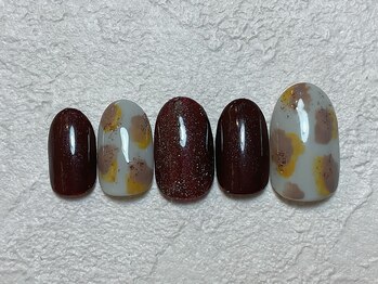 ネイルビート(NAIL BEAT)/ニュアンスネイル ぬりかけ