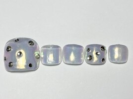 キラキラストーンネイル¥6000