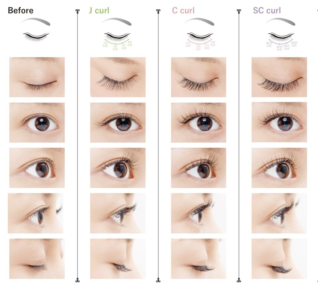 EXTENSION☆ミンク/セーブル/フラットラッシュ/ボリュームラッシュ