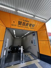 コレット 関目店(colette.)/お店までの道順♪