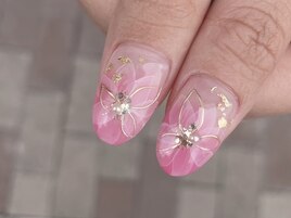 フラワーネイル/お花ネイル