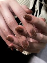 サロンネイルス(SALON NAILuz)/フラッシュブラウン
