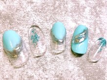 ファボ ネイル(FAV NAIL)/選べるデザイン★SILVER¥6,500