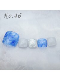 フットネイル：No.46
