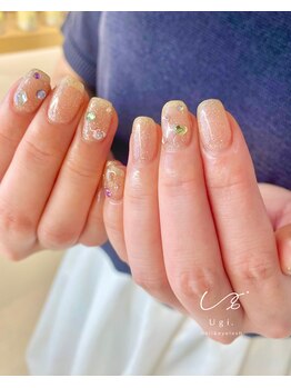ウギ 中崎町(Ugi.)/宝石nail