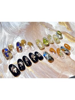 手描きアートが得意なサロン